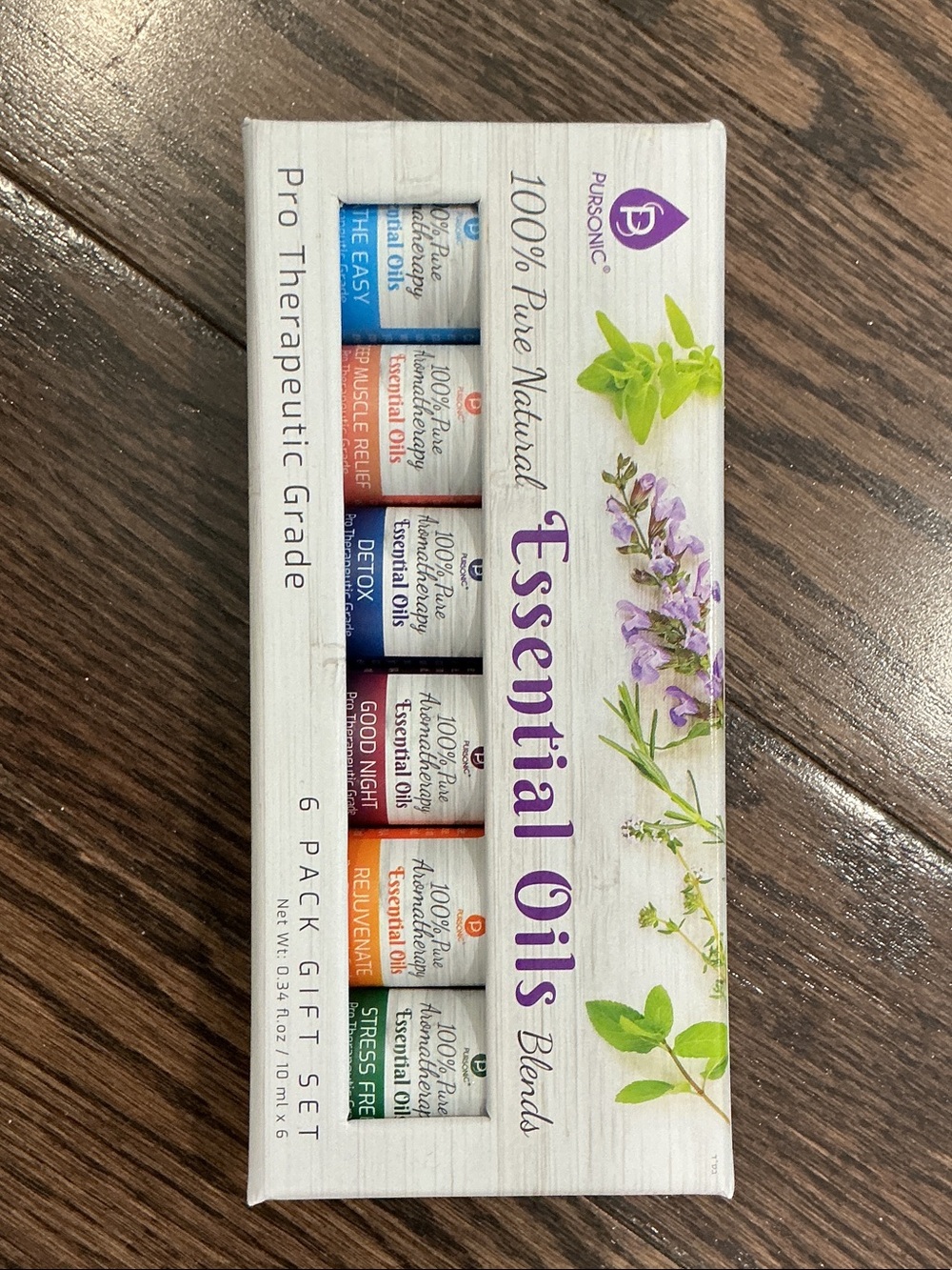 Pursonic Essential Oils Gift Set - White